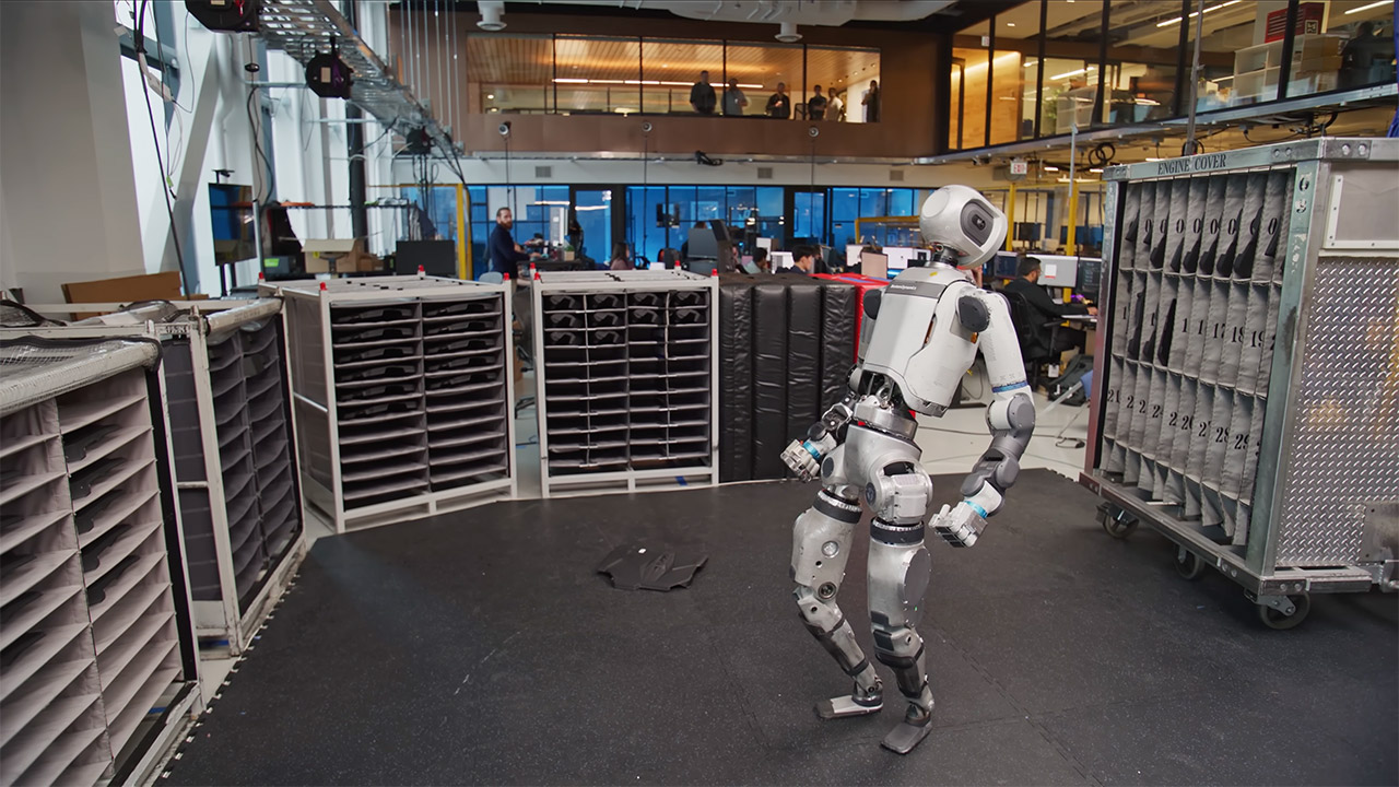 Boston Dynamics Atlas 2.0 Humanoid Robot Perception