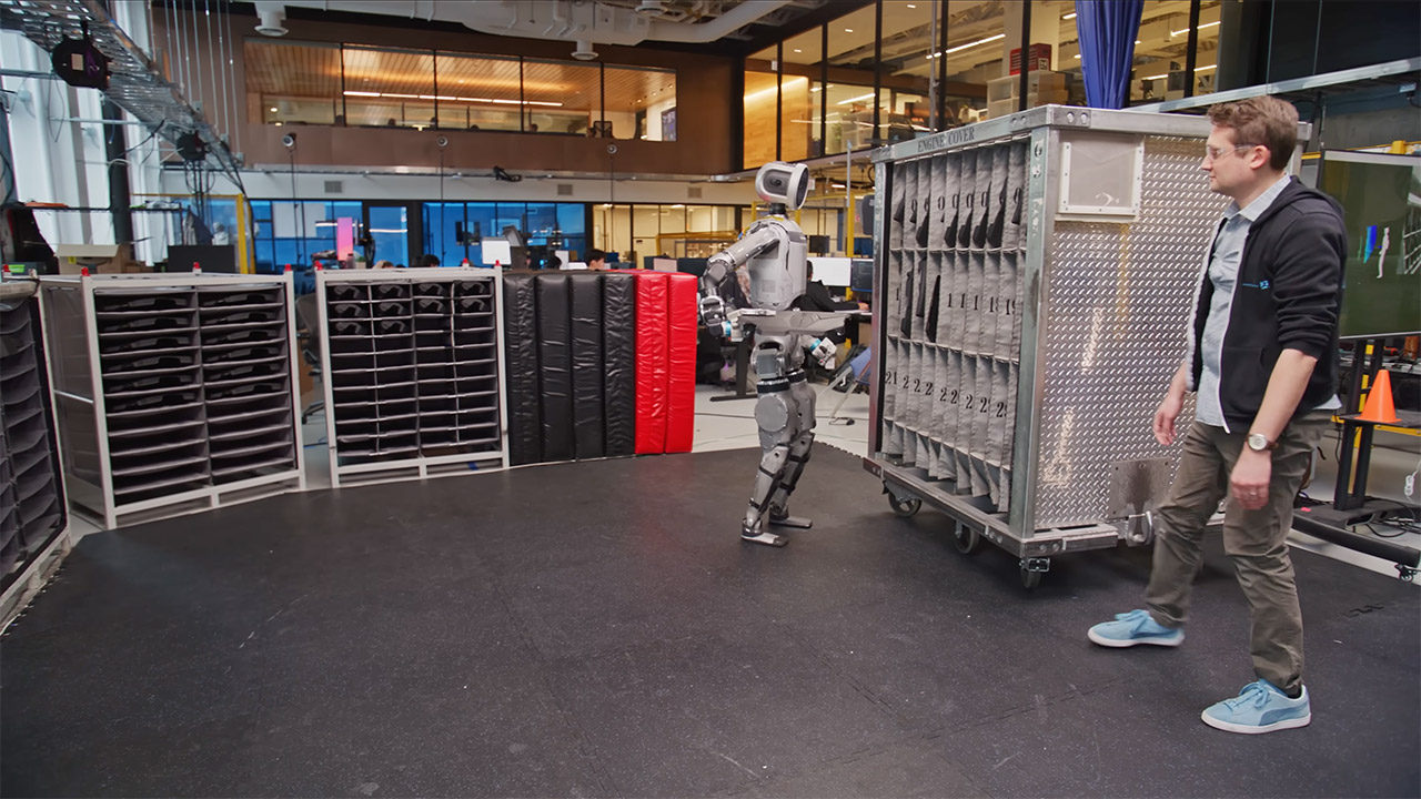 Boston Dynamics Atlas 2.0 Humanoid Robot Perception