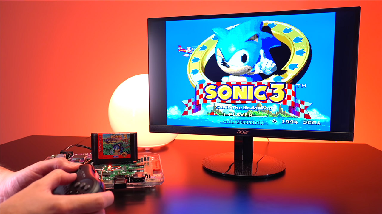 Megaswitch HD Mod SEGA Genesis Mega Drive