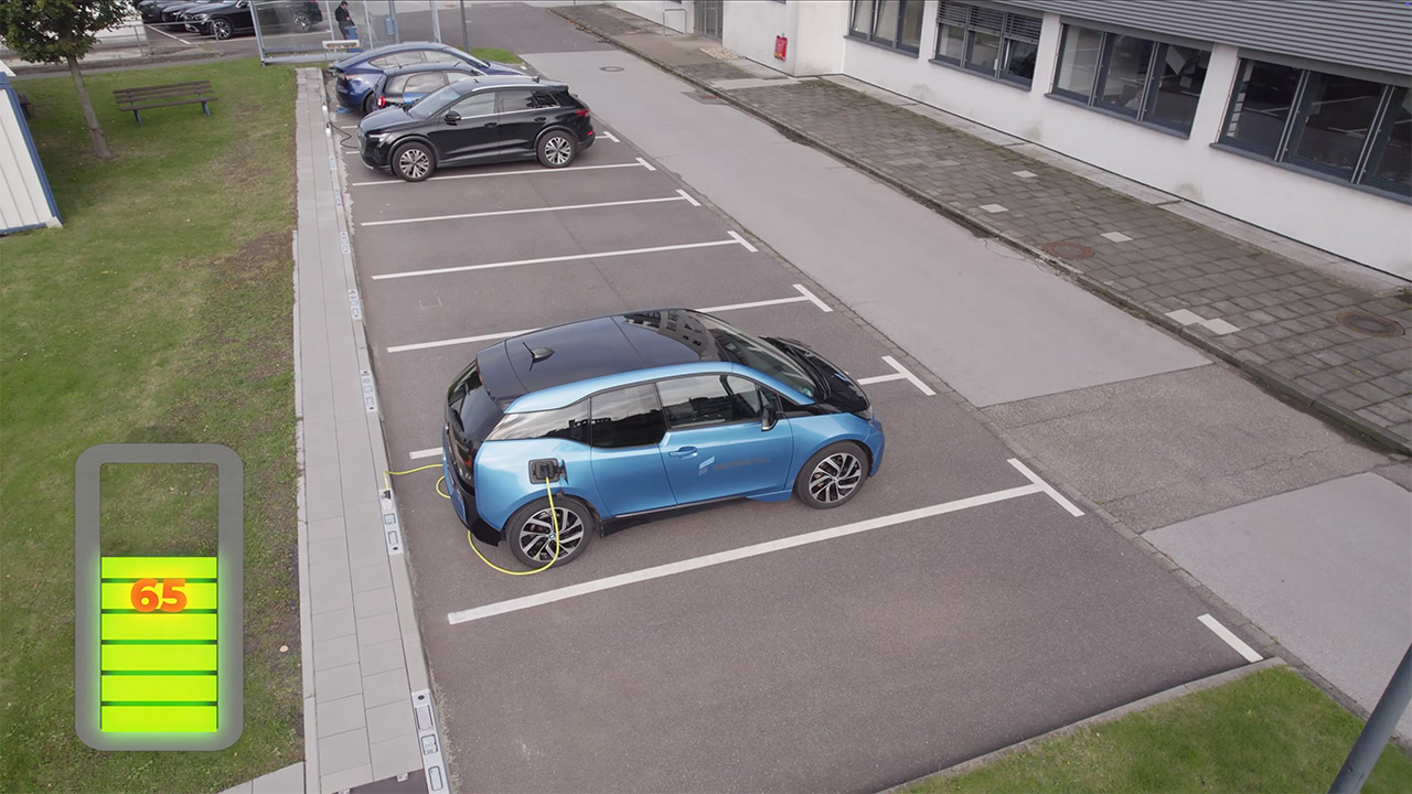 Rheinmetall Curb Charger EV Charging