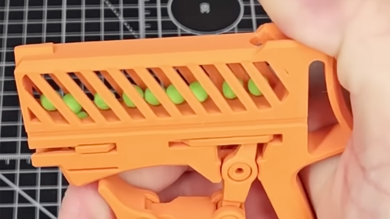 3D-Printed BB Gun