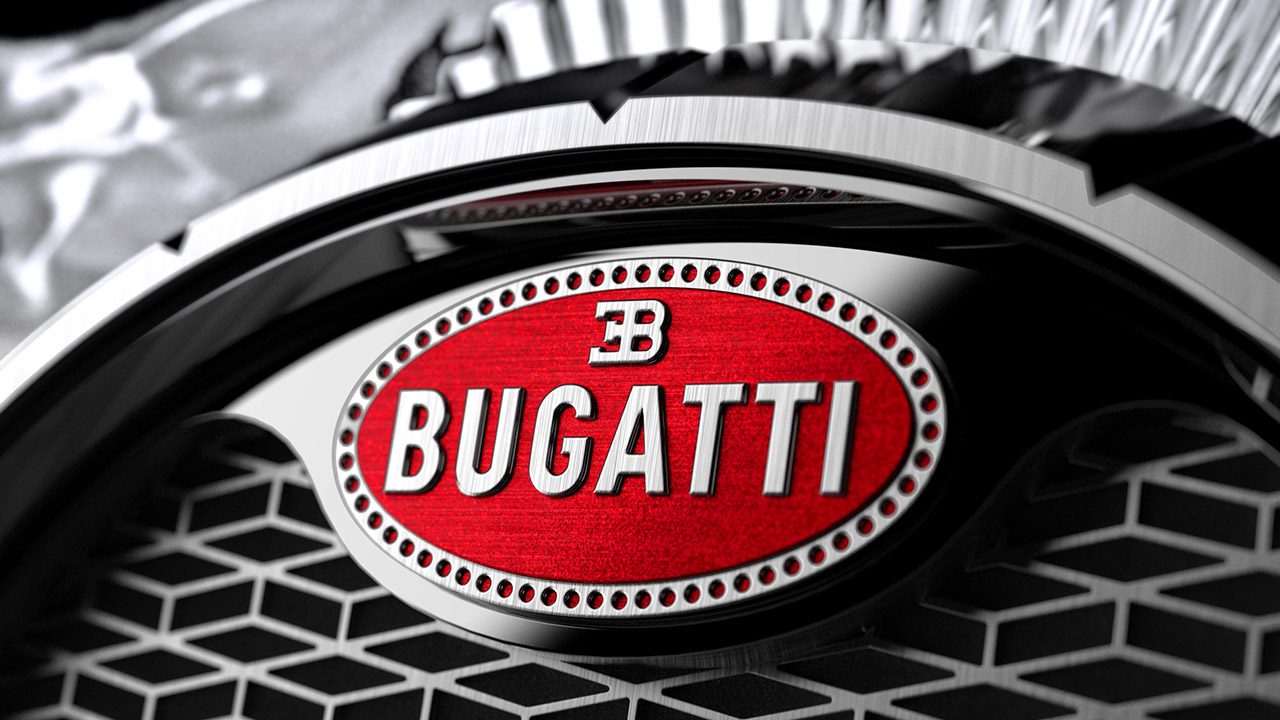 Bugatti Calandre Table Clock