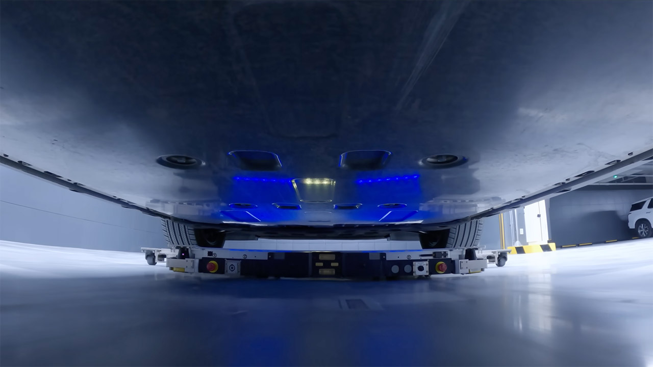 Hyundai Parking Robots Smart Office Building