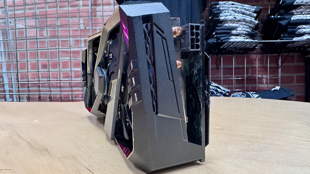 CherryTree Geefarce 5027POS Micro Computer PC Inside Video Card