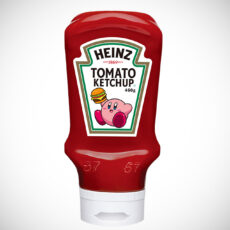 Nintendo Heinz Kirby Ketchup Keychains Japan