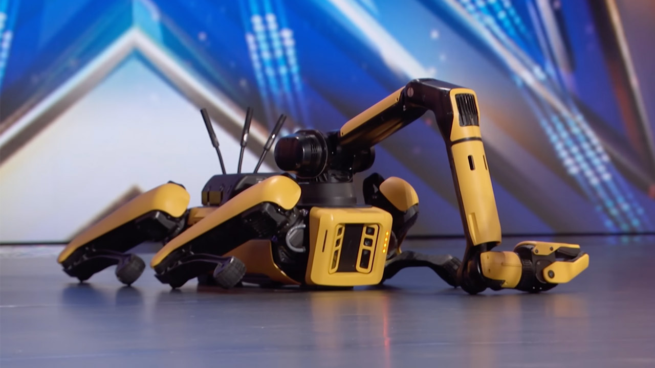 Boston Dynamics America's Got Talent Dancing Spot Robot Dogs
