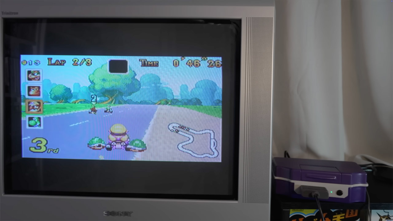 DS Lite Game Boy Advance Console Mod