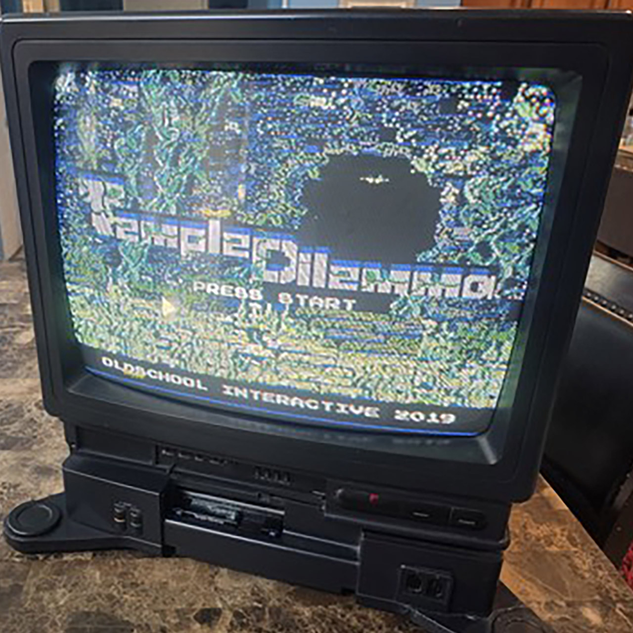 Sharp Nintendo Television 19SV111 1989