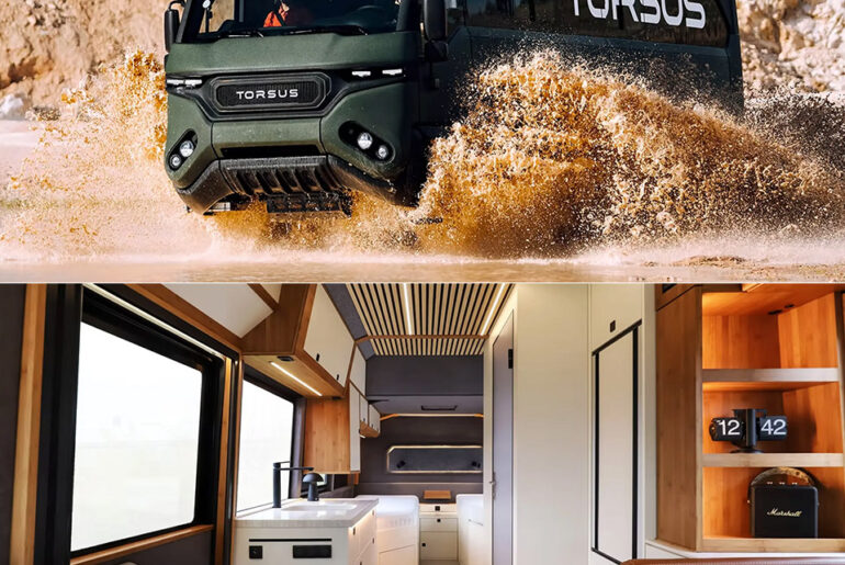 Torsus Praetorian 4x4 Off-Road Bus Expedition Vehicle