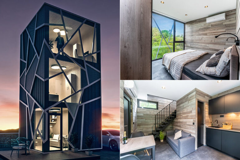 DQTower Vertical Prefab Home