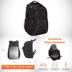 Amazon Basics 17" Laptop Backpack