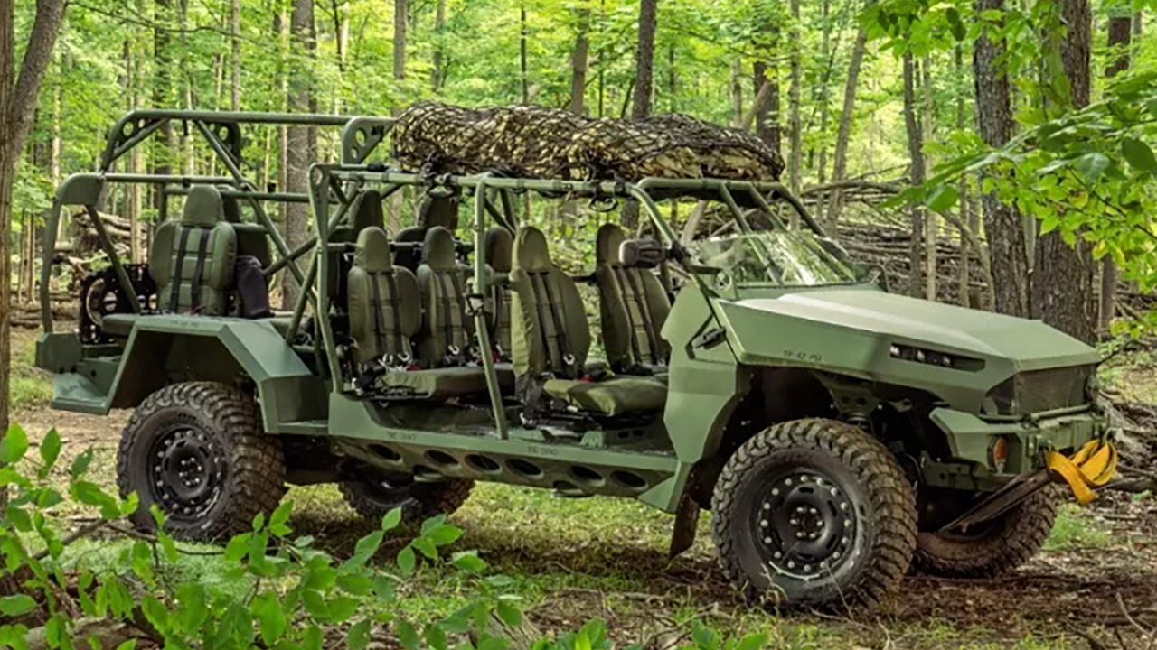 GM Defense New Infantry Squad Vehicle ISV UK NATO
