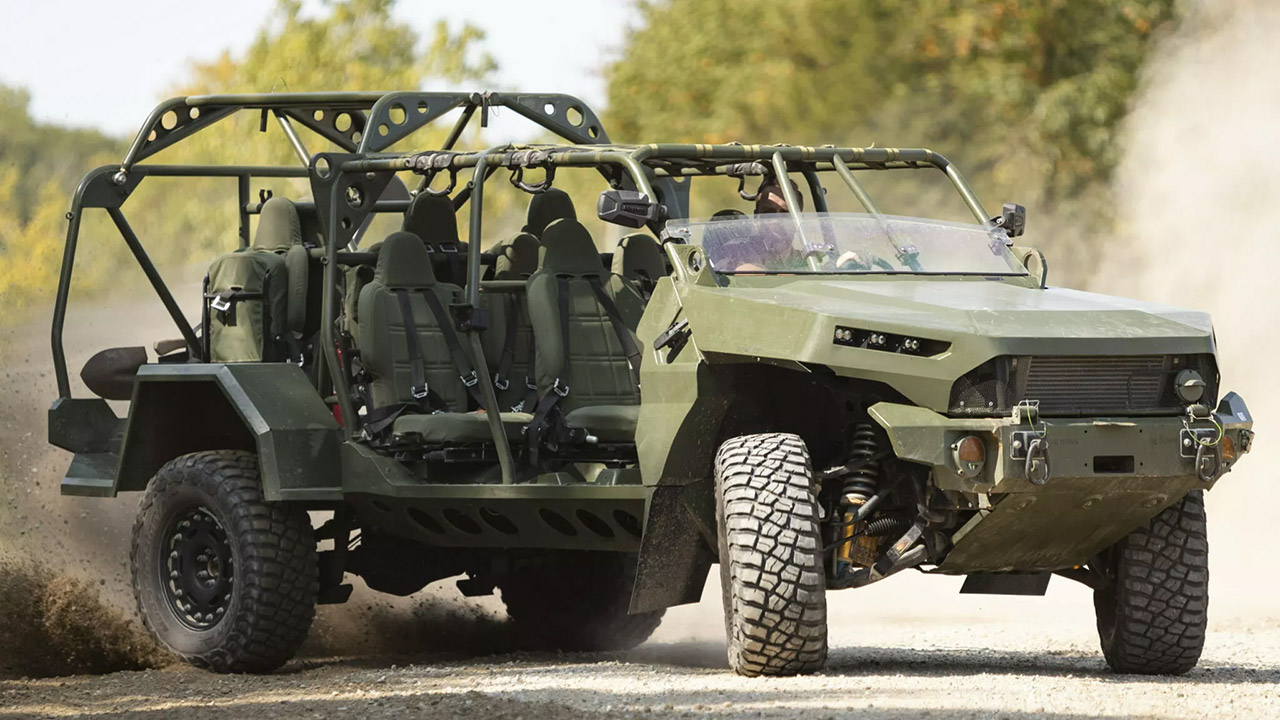 GM Defense New Infantry Squad Vehicle ISV UK NATO