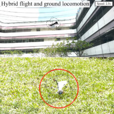 ATOM Hybrid Robot Drone Fly