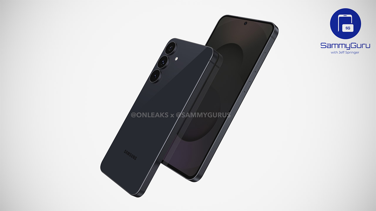 Samsung Galaxy S25 FE Render Leak