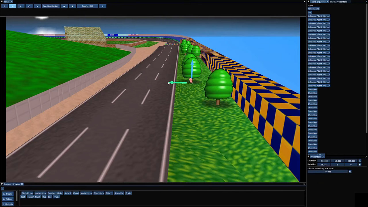 „Spaghettikart Mario Kart 64“ kompiuterio prievadas