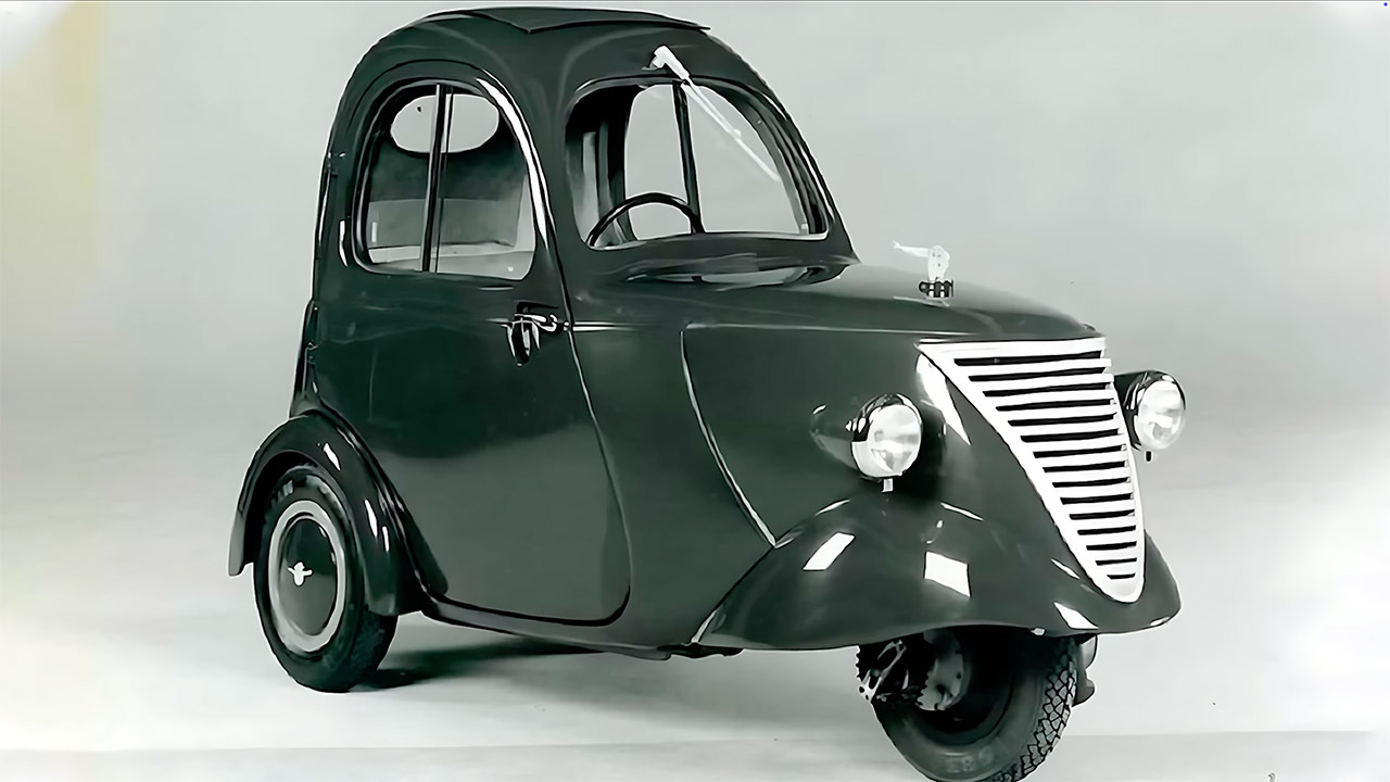 1943 DAF Mobile Raincoat WW2 Vintage Car