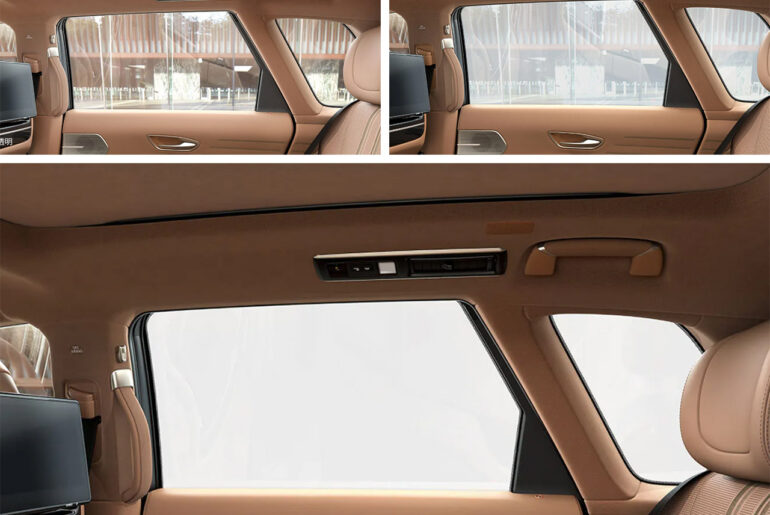2026 Toyota Century SUV Electrochromic Windows