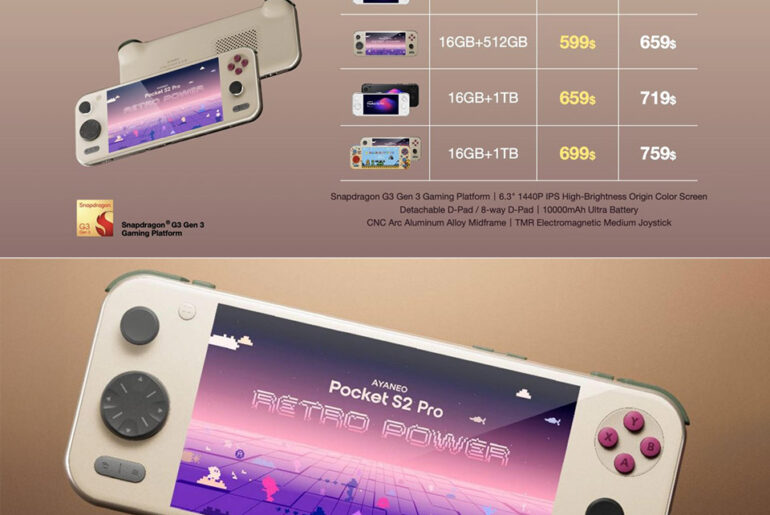 AYANEO Pocket S2 Pro Handheld