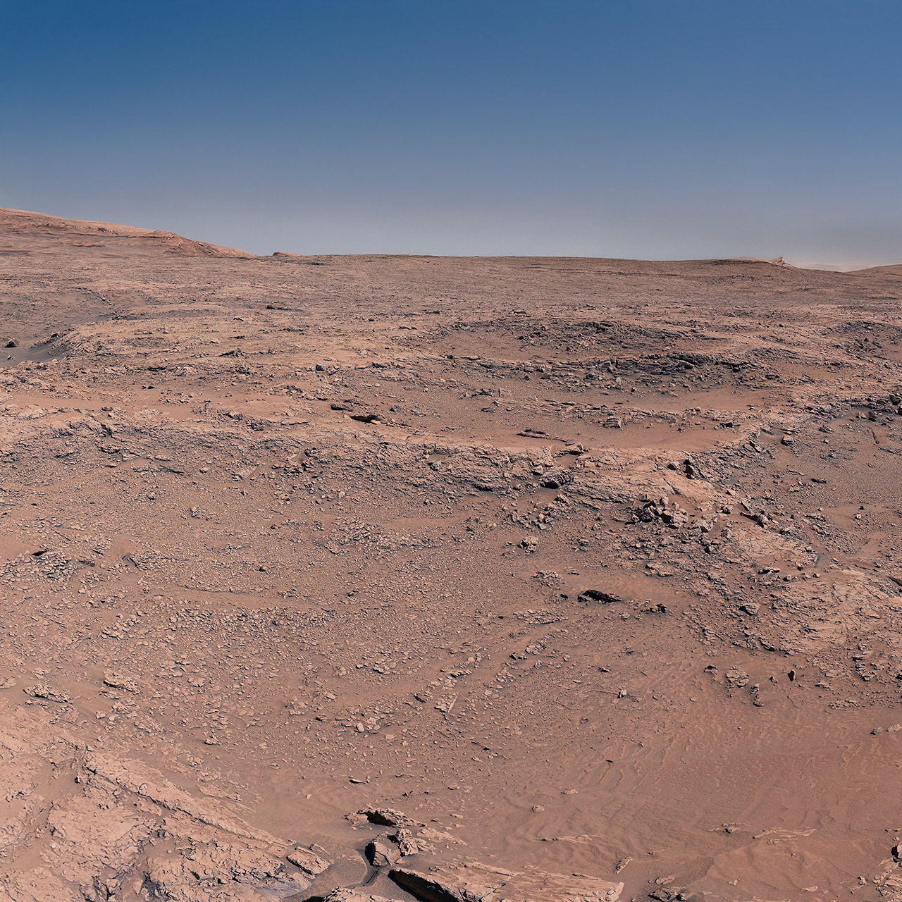 NASA Mars Curiosity Rover Boxwork Patterns