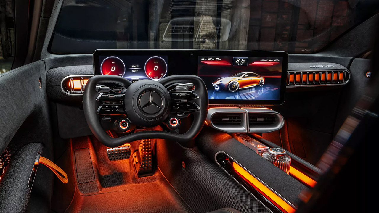 Mercedes-AMG GT XX Electric Hypercar Interior