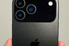 iPhone 17 Pro Finished in Matte Black Surfaces, Confirms Camera Bar