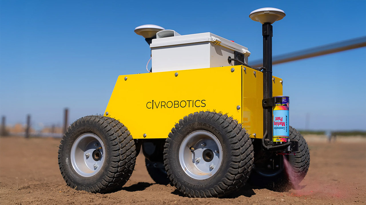 Construction CivDot Surveying Robots Robotics