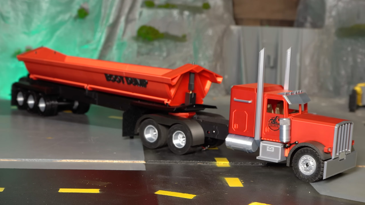 3D-Printed R/C Dump Truck Build