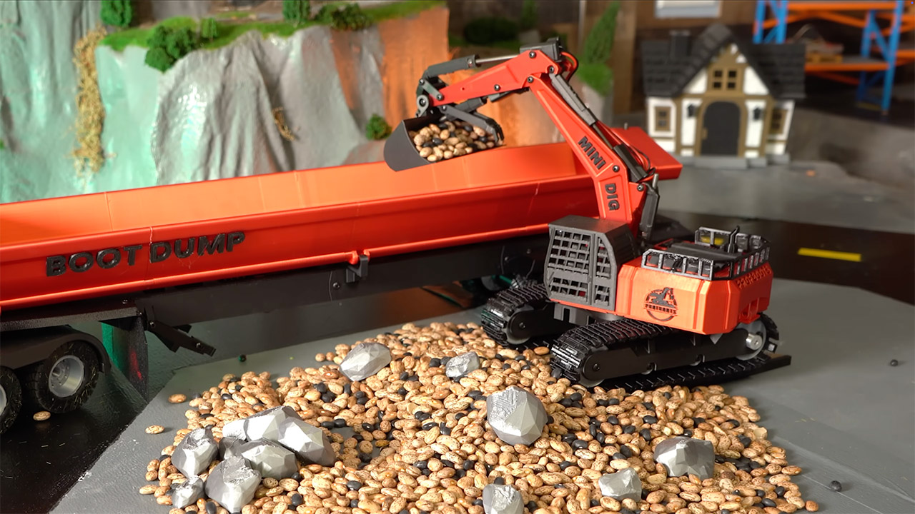 3D-Printed R/C Dump Truck Build