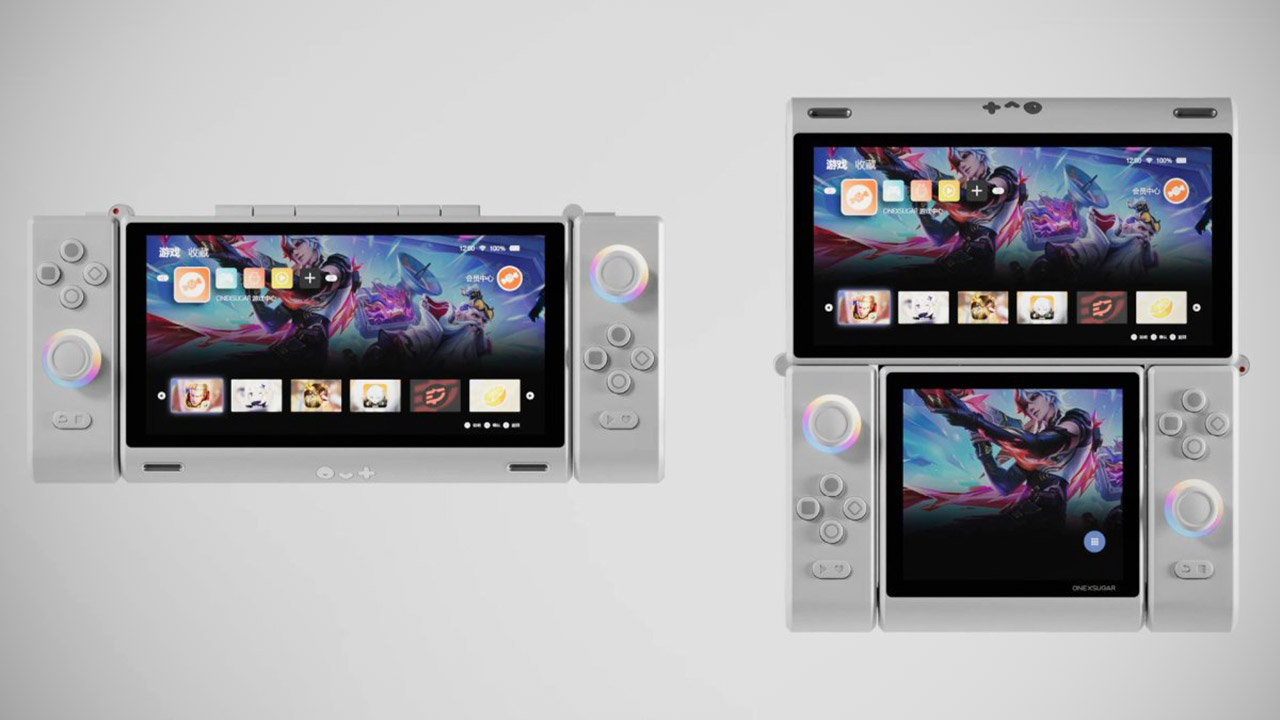 OneXSugar Sugar 1 Dual-Screen Handheld Game Console