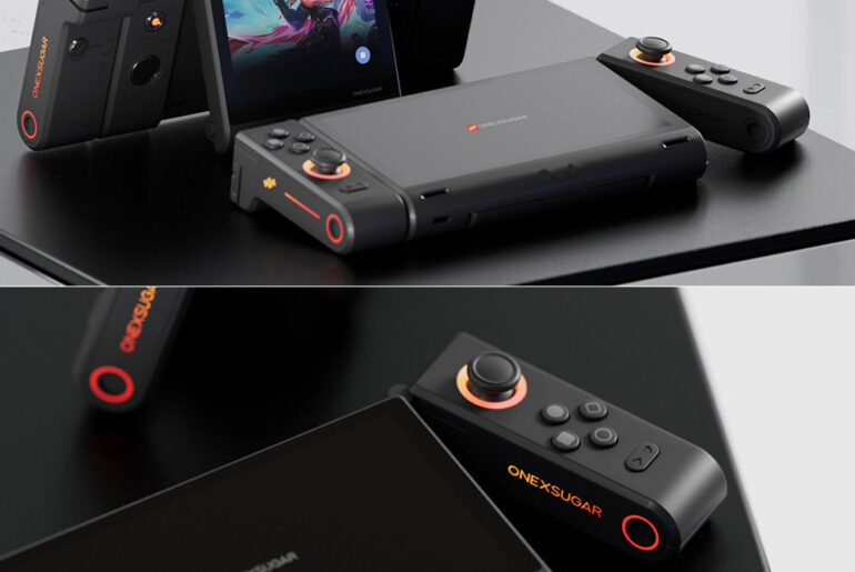 OneXSugar Dual-Screen Handheld Game Console