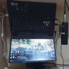 Upside Down Laptop Mount Gaming PC