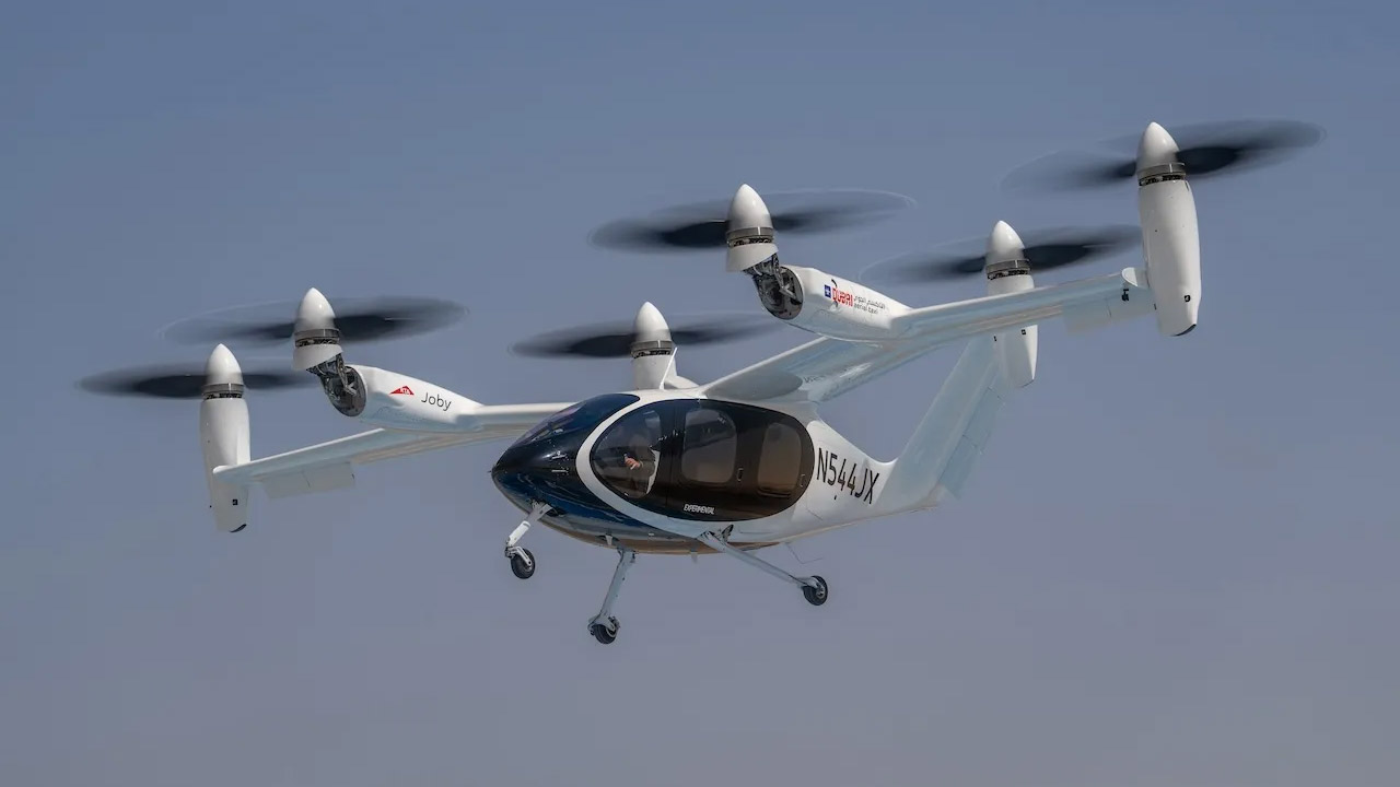 Joby First Delivery Dubai eVTOL Air Taxi