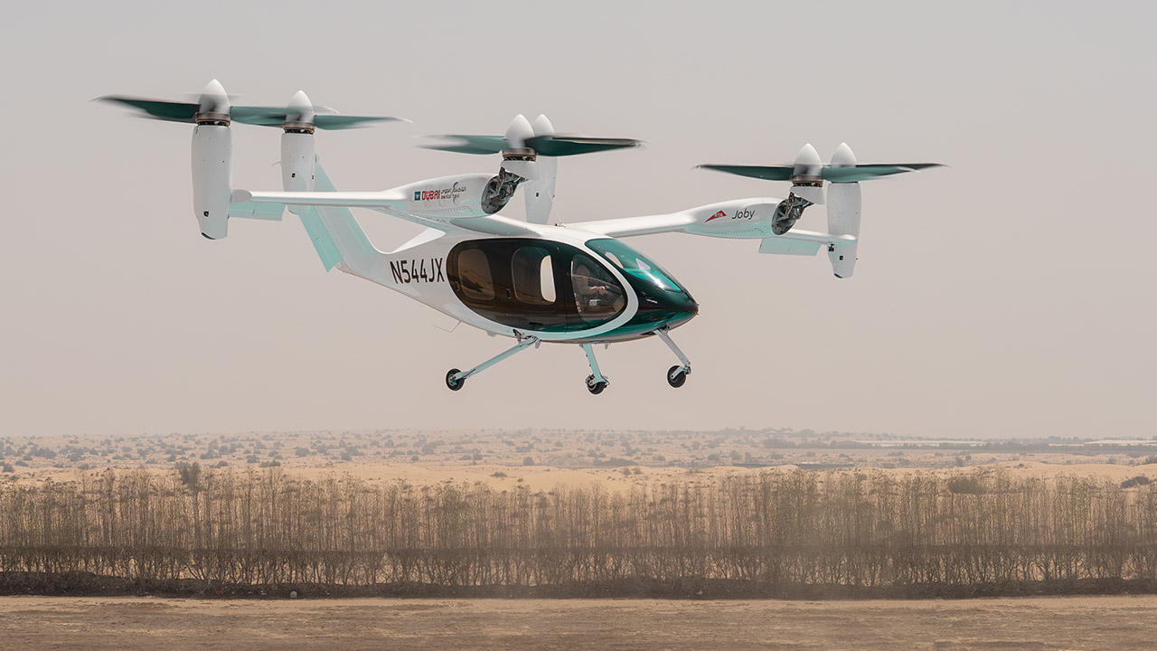 Joby First Delivery Dubai eVTOL Air Taxi