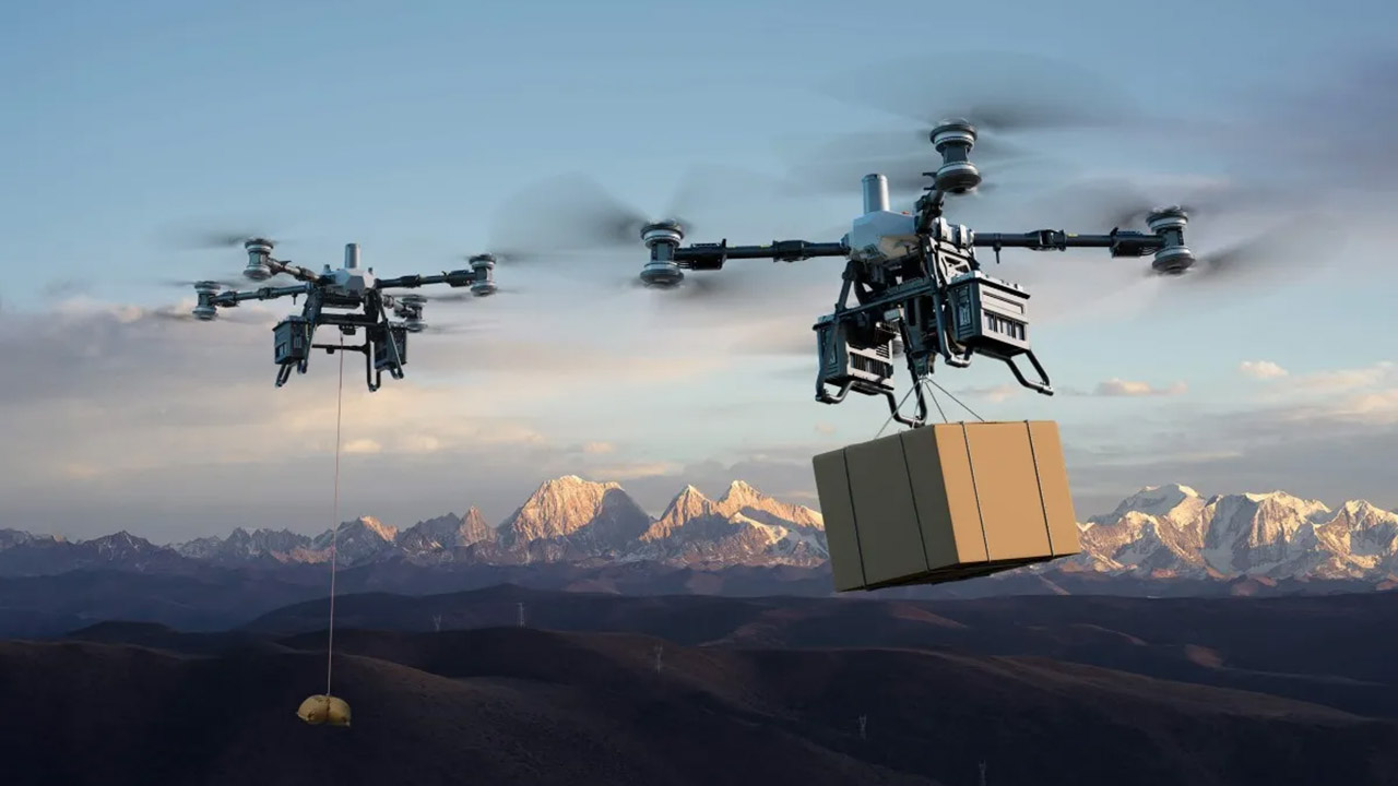 DJI FlyCart 100 Drone Reveal
