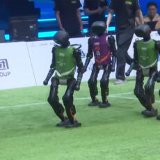 AI Robots First Autonomous Football Match