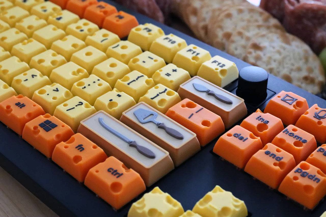 Cheese Plate Keyboard Computer DirkMcgirk