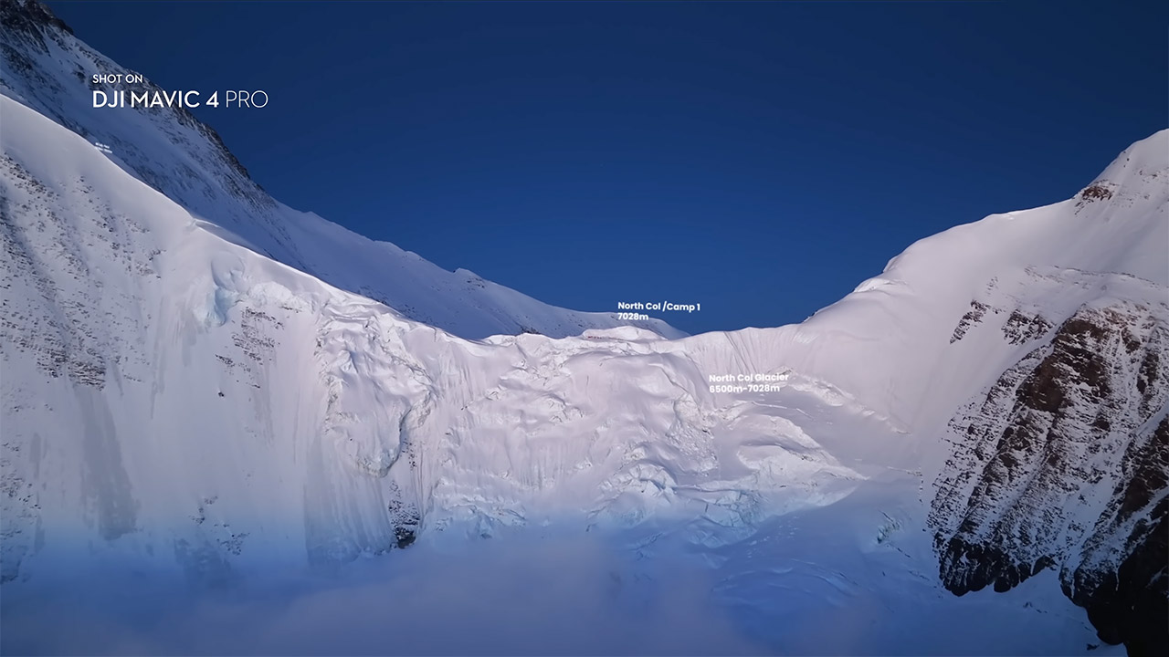 DJI Mavic 4 Pro Drone Mt. Everest Continuous Summit