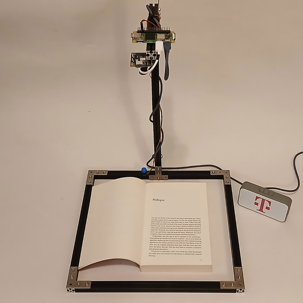 PageParrot Physical Book Into Audiobook Device