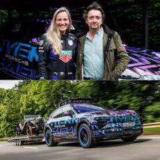 Top Gear Richard Hammond British Hill Climb Electric Porsche Cayenne
