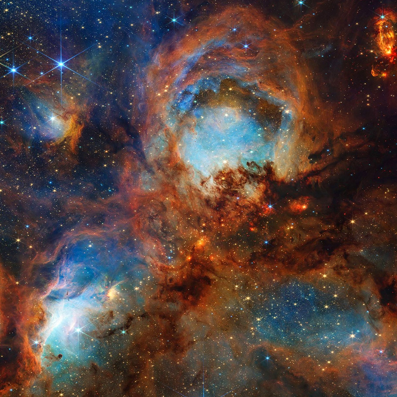James Webb Space Telescope Cat's Paw Nebula