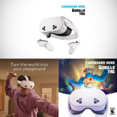 Meta Quest 3S Gorilla Tag Cardboard Hero Bundle