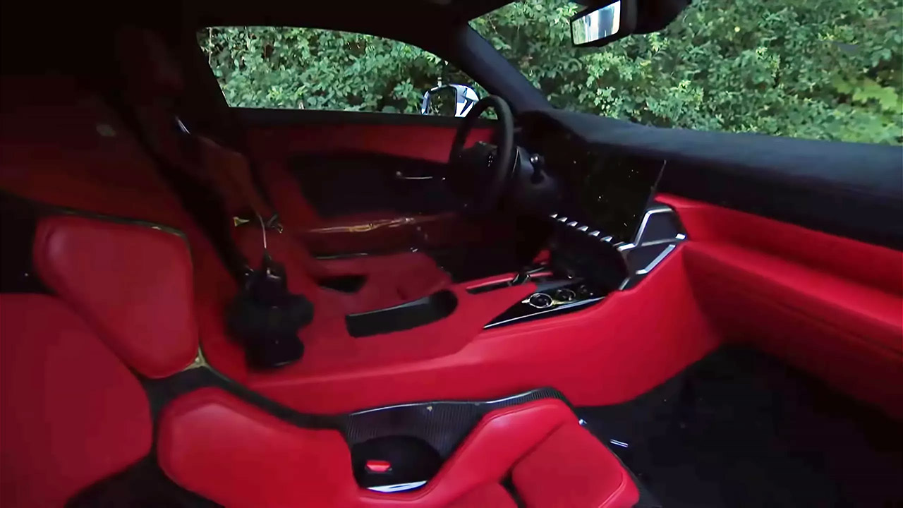 Lexus LFR Interior Spy Shots Goodwood