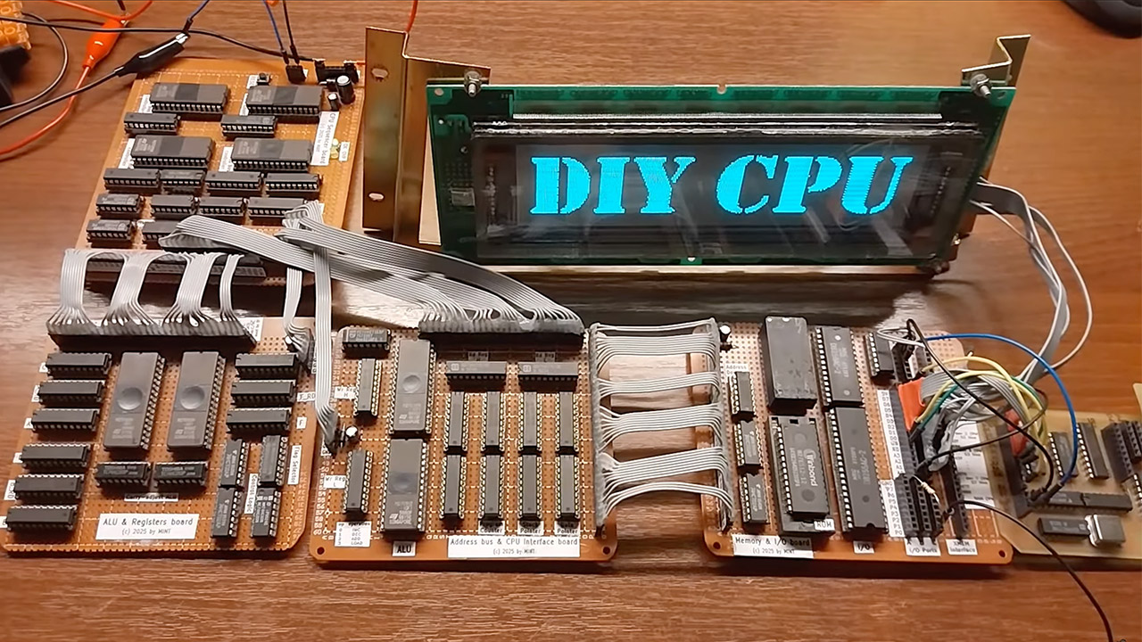 Homemade CPU EPROMINT 8-Bit