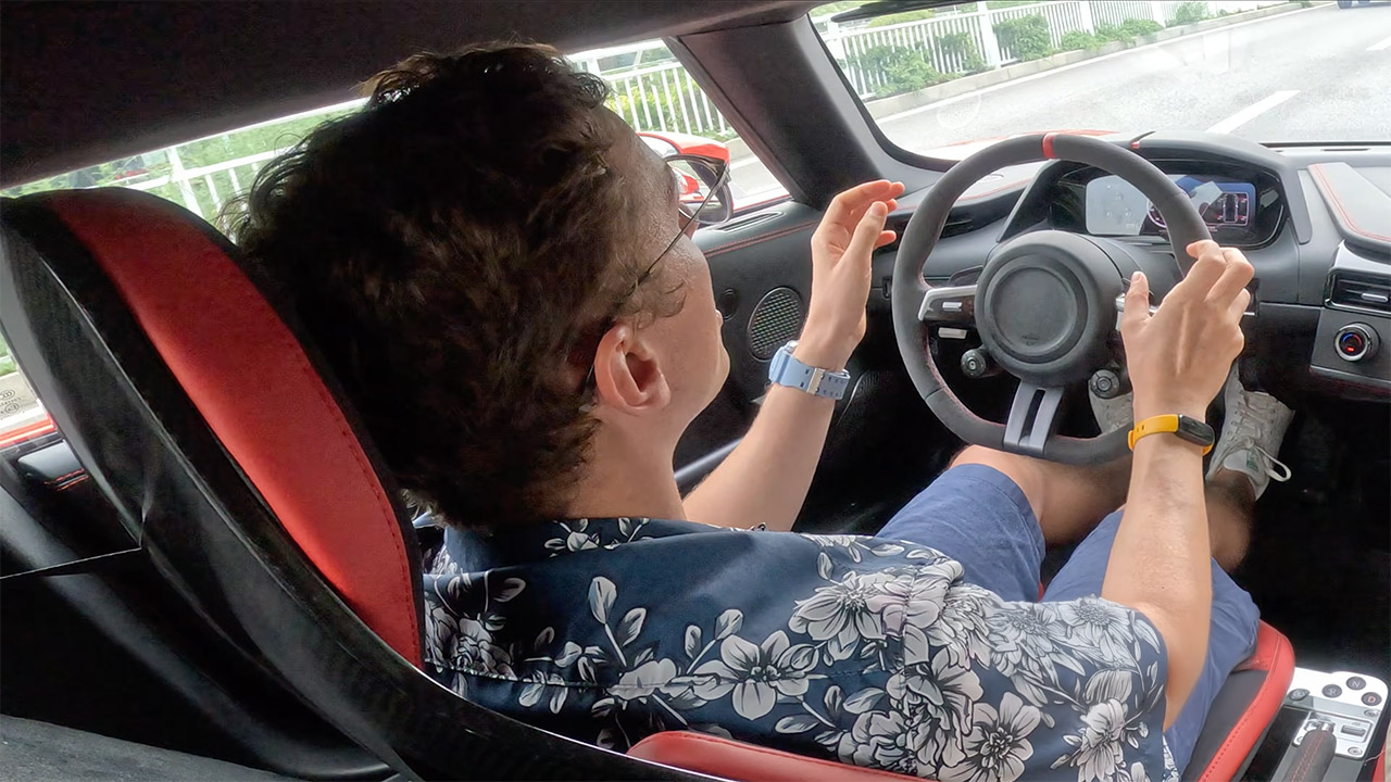 Jiangling SC-01 Electric Roadster Test Drive