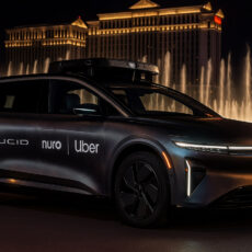 Uber Lucid Robotaxi Reveal