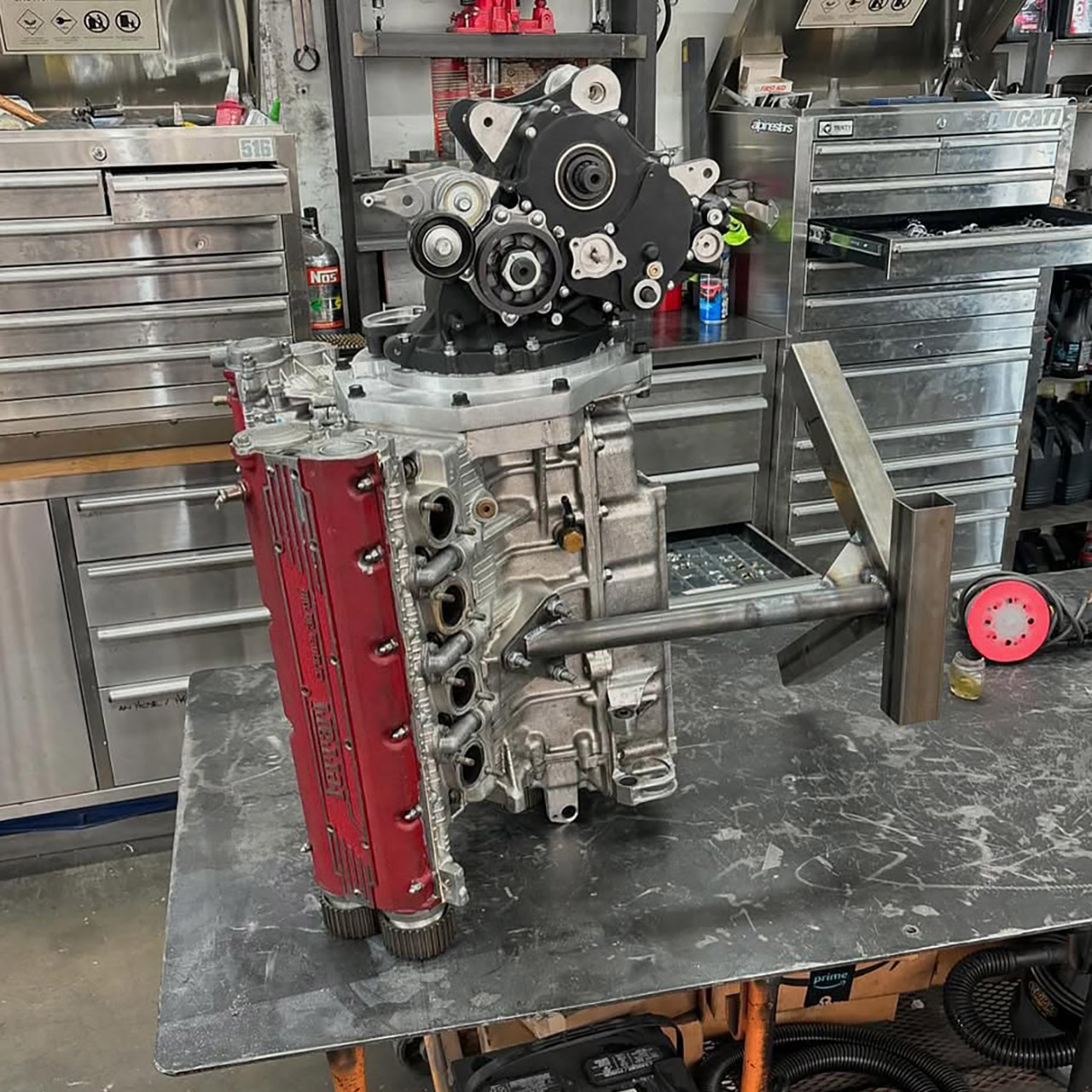 HF355 Motorcycle Ferrari V8 Engine