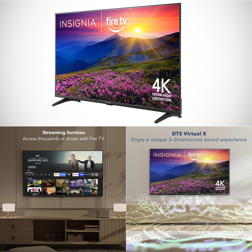 65" Insignia Class F50 Series LED 4K Smart Fire TV