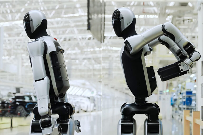 UBTECH Walker S2 Humanoid Robot Autonomous Battery Swapping