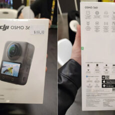 DJI OSMO 360 Retail Packaging Box Leak